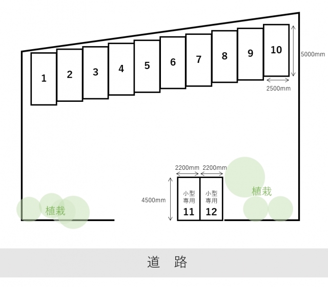 大通西25丁目パーキング月極駐車場